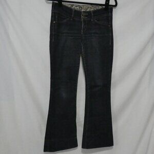 Unbranded | size 26 | Blue Distressed Dark Wash Flared Jeans